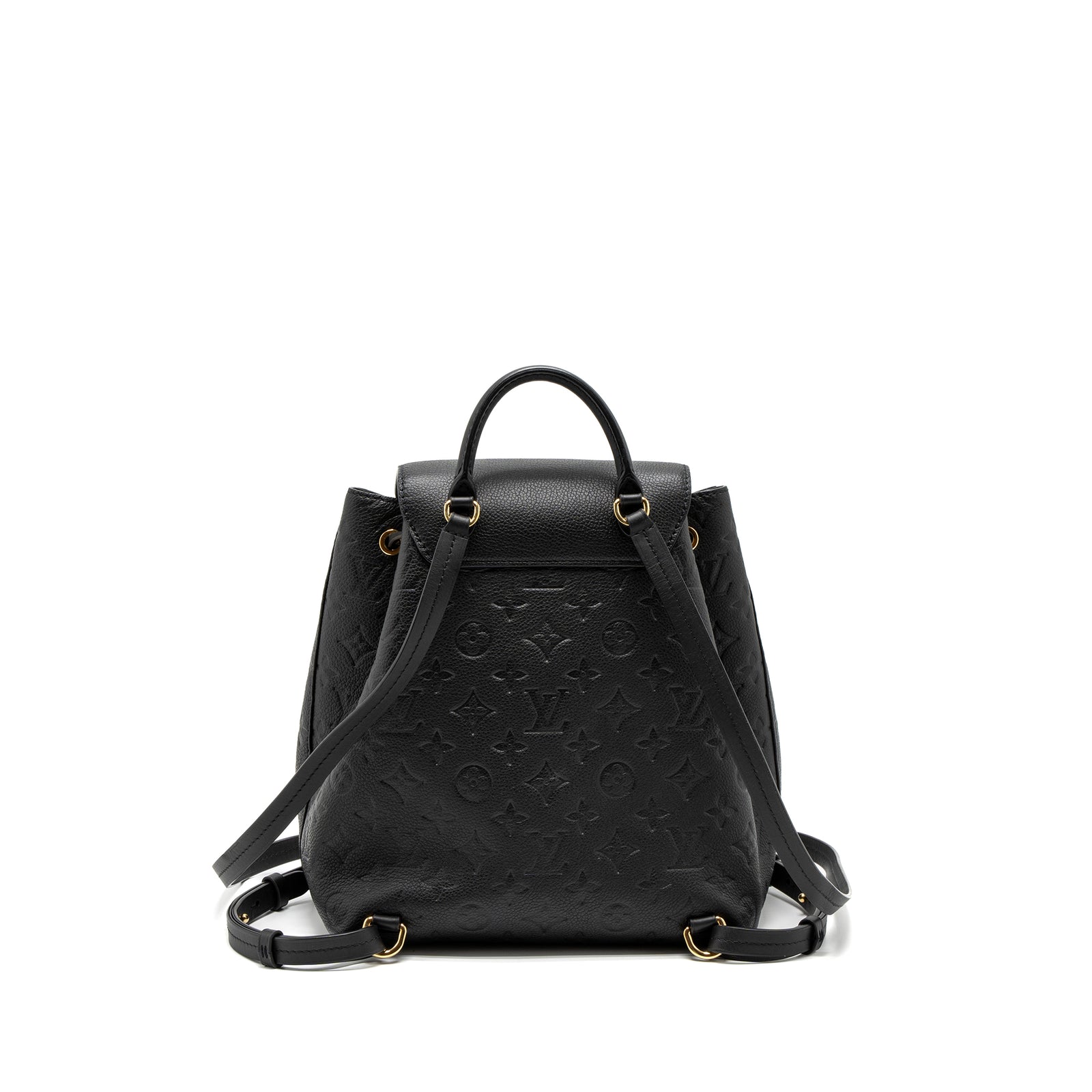 Louis Vuitton Montsouris Backpack Monogram Empreinte Black GHW New Ve