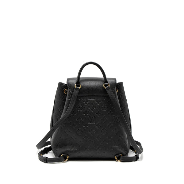 Louis Vuitton Montsouris Backpack Monogram Empreinte Black GHW (New Version)