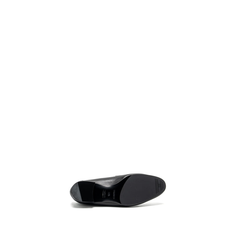 Hermes Size 38.5 Mocassins Royal Loafer Black GHW