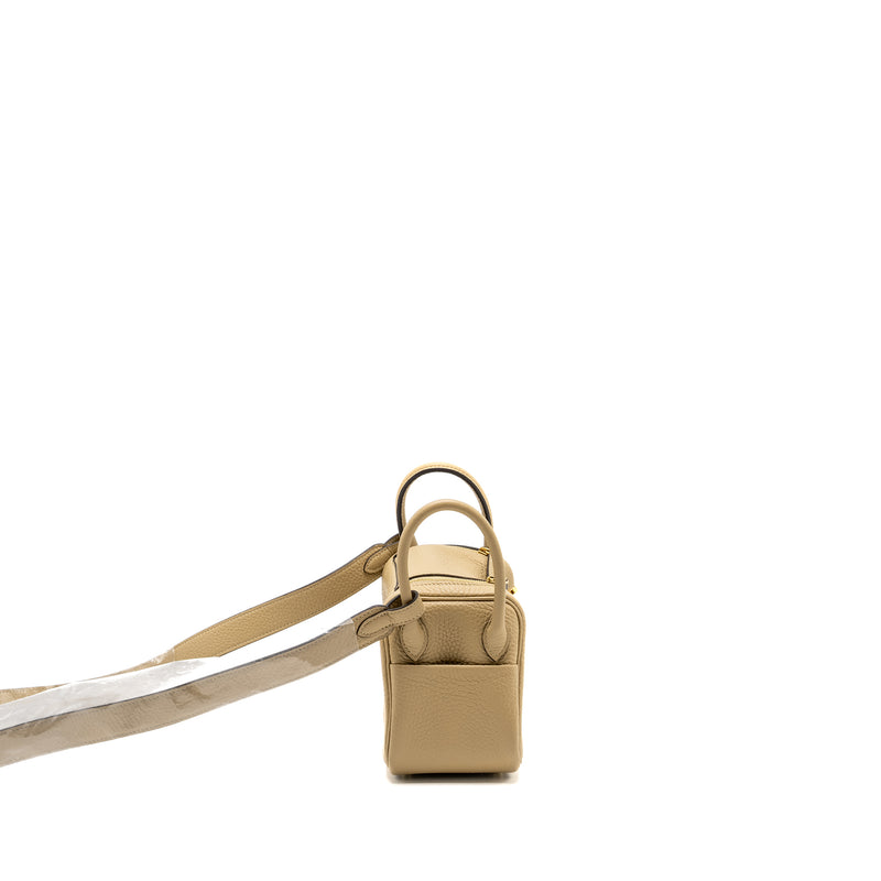 Hermes Mini Lindy Clemence Trench GHW Stamp U