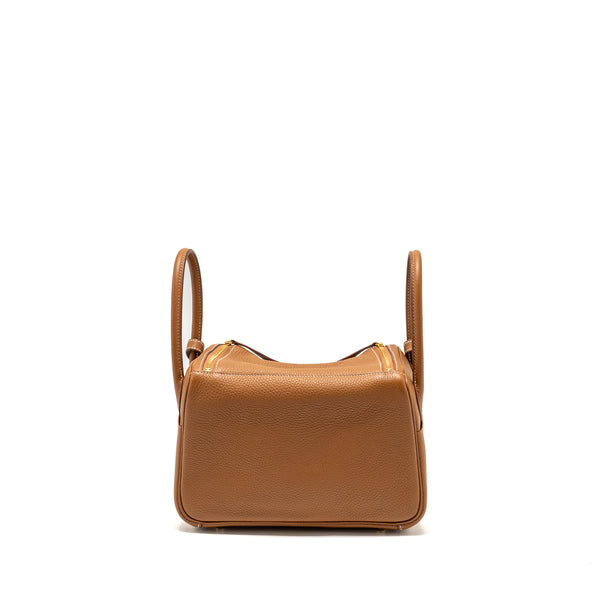 Hermes Lindy 26 Clemence Gold GHW stamp Z