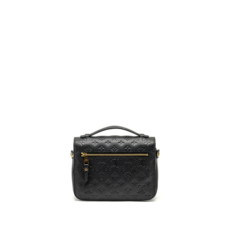 Louis Vuitton Pochette Metis Monogram Empreinte Black GHW