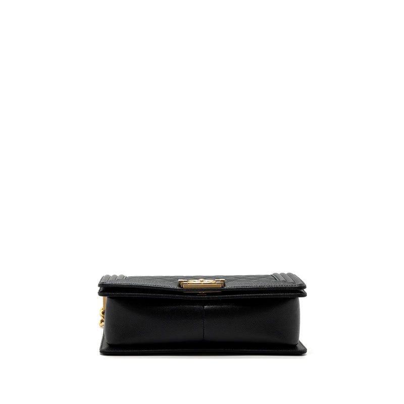 Chanel Medium Classic Boy Bag Caviar Black GHW