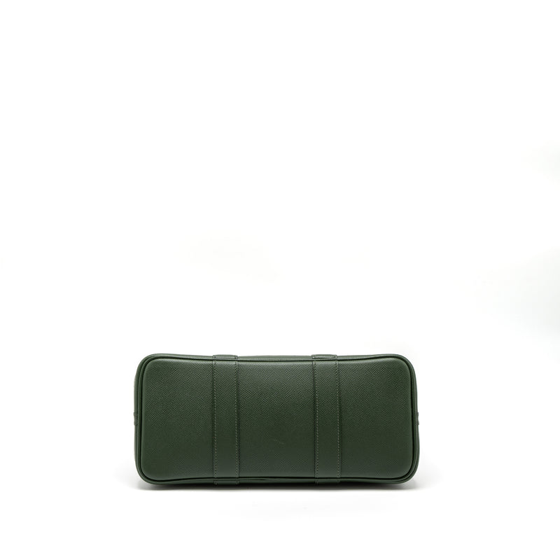 Hermes Garden Party 30 Epsom Vert Anglais SHW Stamp A