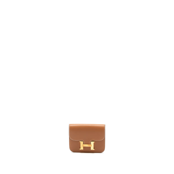 Hermes Constance evercolor gold GHW stamp B
