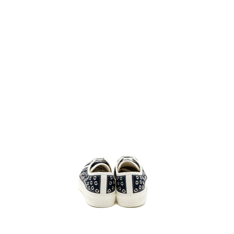 Dior Size 36 Walk N Sneaker Dark Denim Eyelets