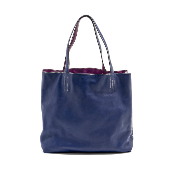 Hermes Double Sense 36 Swift blue obscures / anemon Stamp Square R