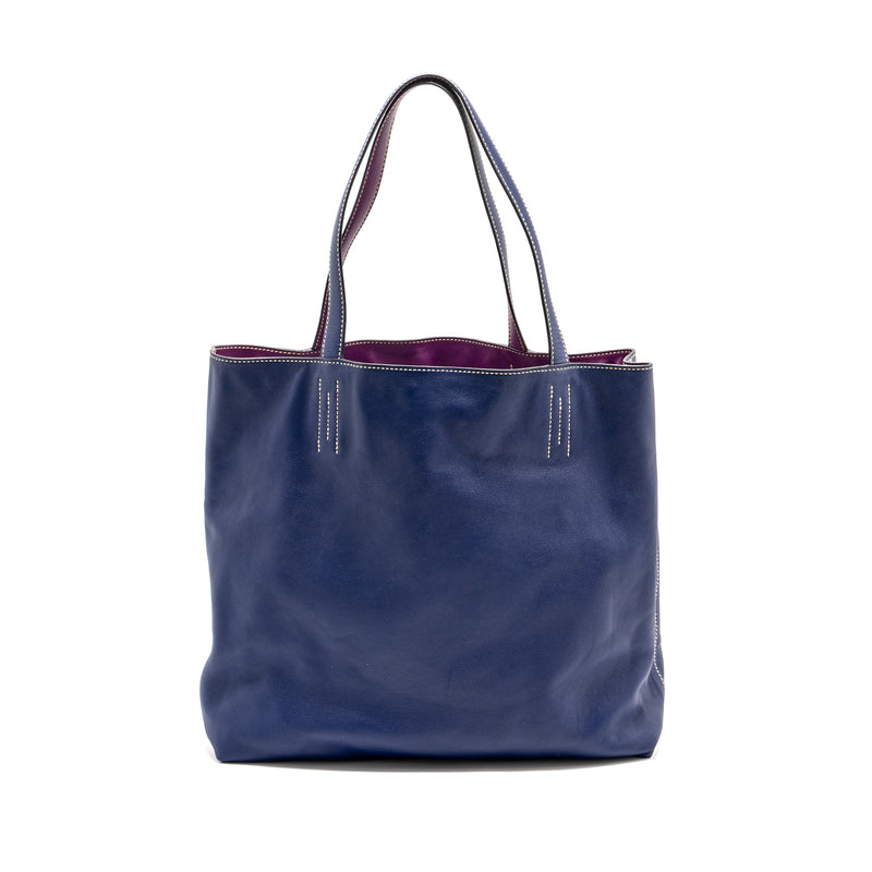 Hermes Double Sense 36 Swift blue obscures / anemon Stamp Square R