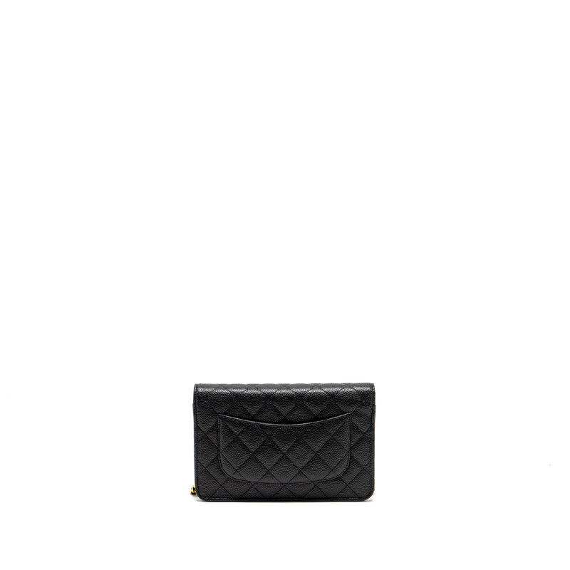 Chanel Classic Wallet on Chain Caviar Black GHW