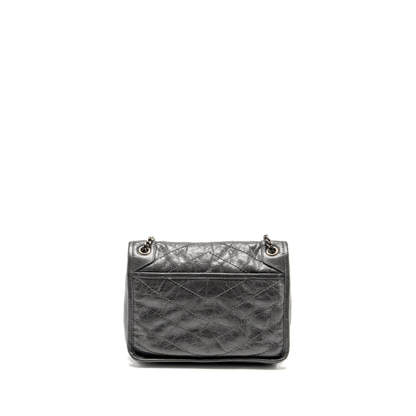 Saint Laurent Niki Baby calfskin grey SHW