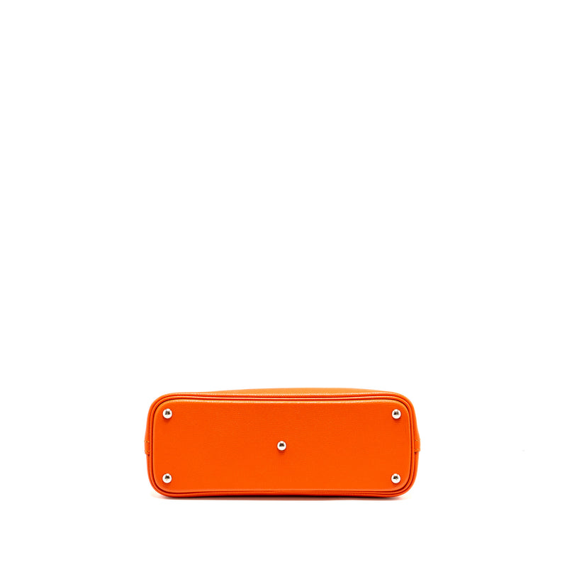 Hermes Bolide 27 Epsom Orange SHW Stamp X