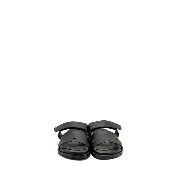 Hermes Men’s Size 41 Chypre Sandal Calfskin Black