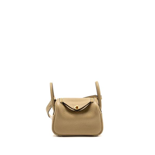 Hermes Mini Lindy Clemence Trench GHW Stamp U