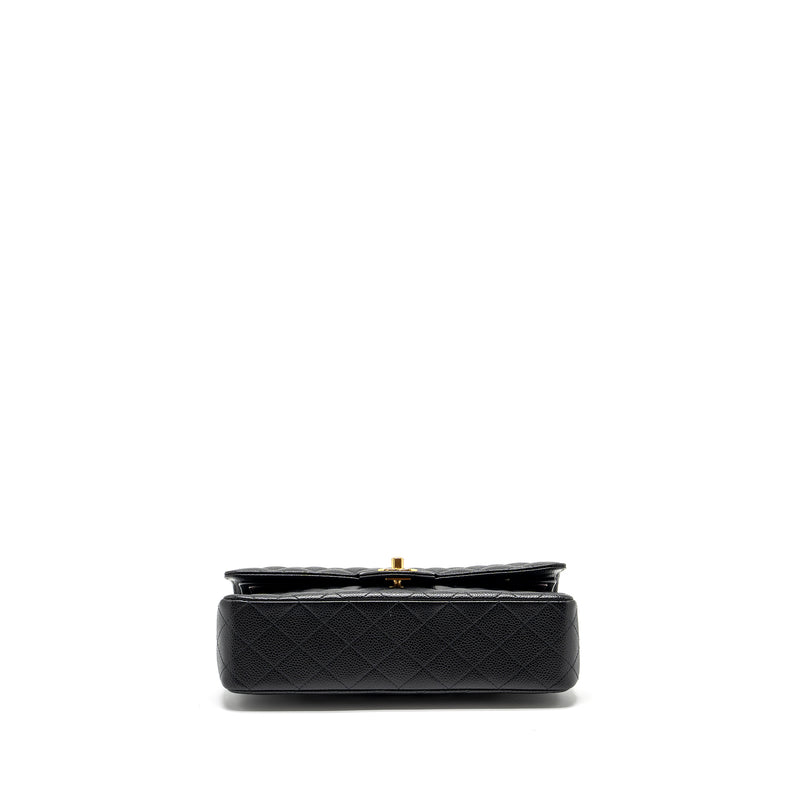 Chanel Medium Classic Double Flap bag Caviar black GHW