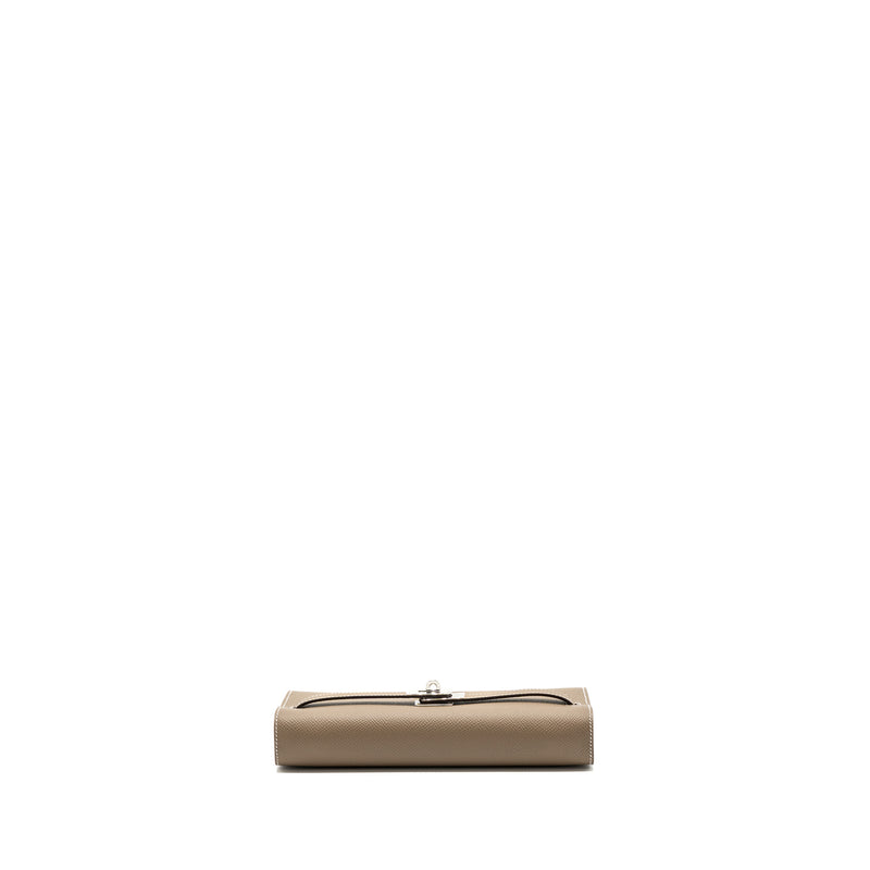 Hermes Kelly To Go Epsom Etoupe SHW Stamp B