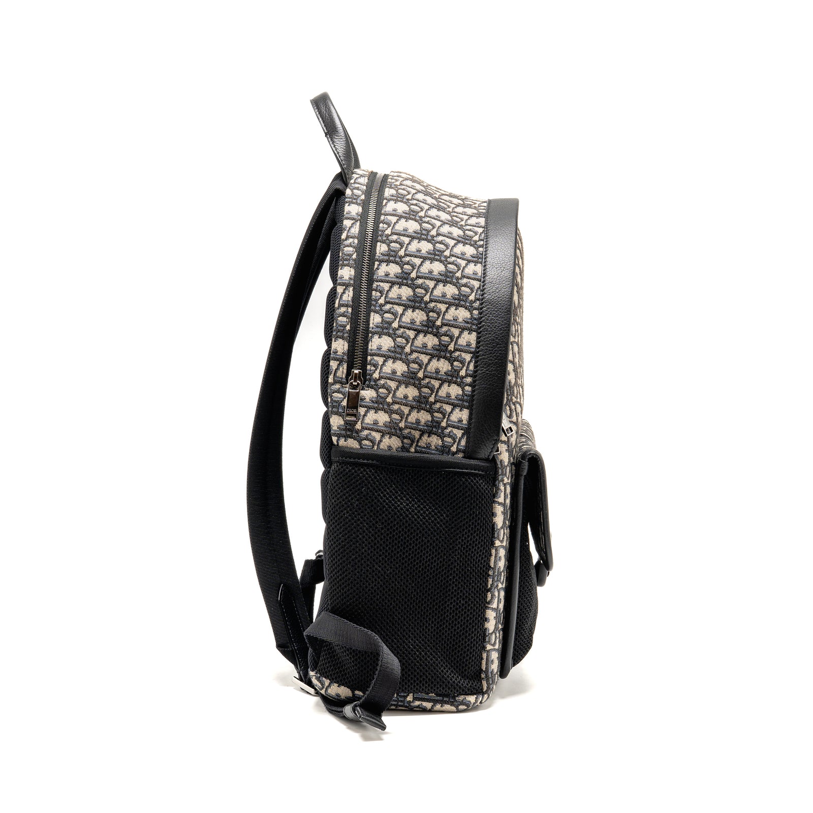 Dior Oblique Backpack Gold Christian Dior Oblique Diortravel Backpack Blue 1817827  main image 3