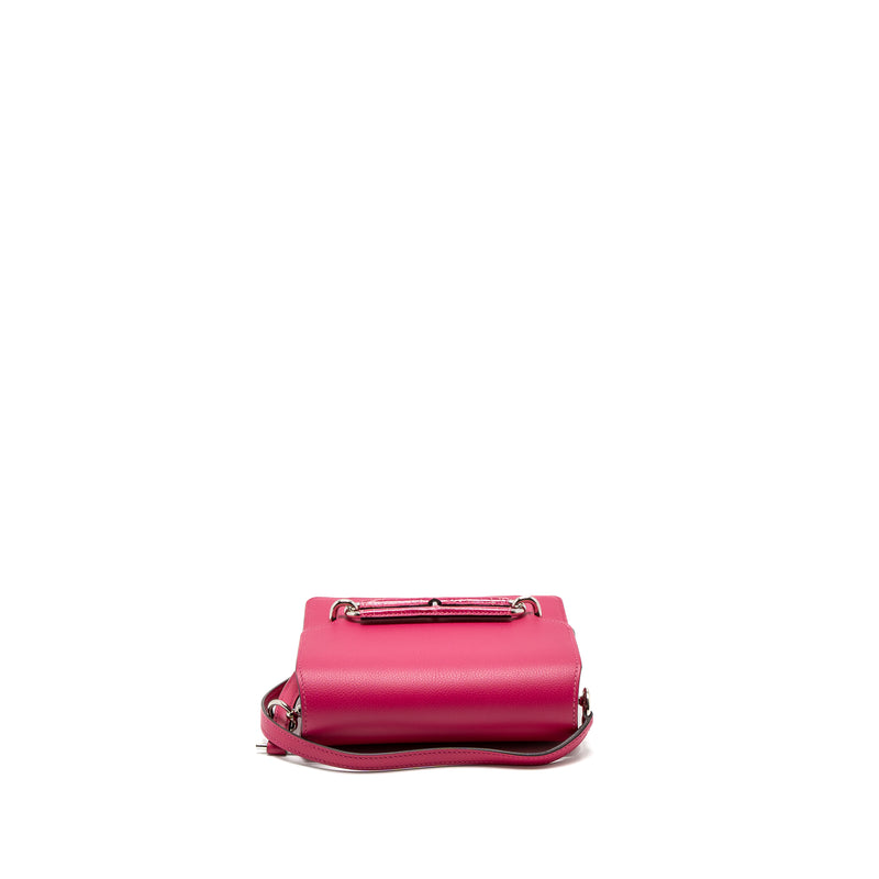 Hermes Mini Roulis Alligator Touch Evercolor Rose Mexico SHW Stamp Z