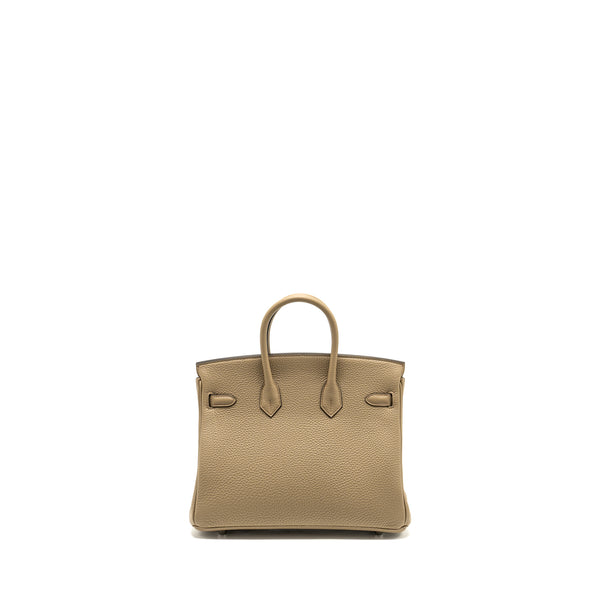 Hermes Birkin 25 Togo Beige Marfa SHW Stamp W