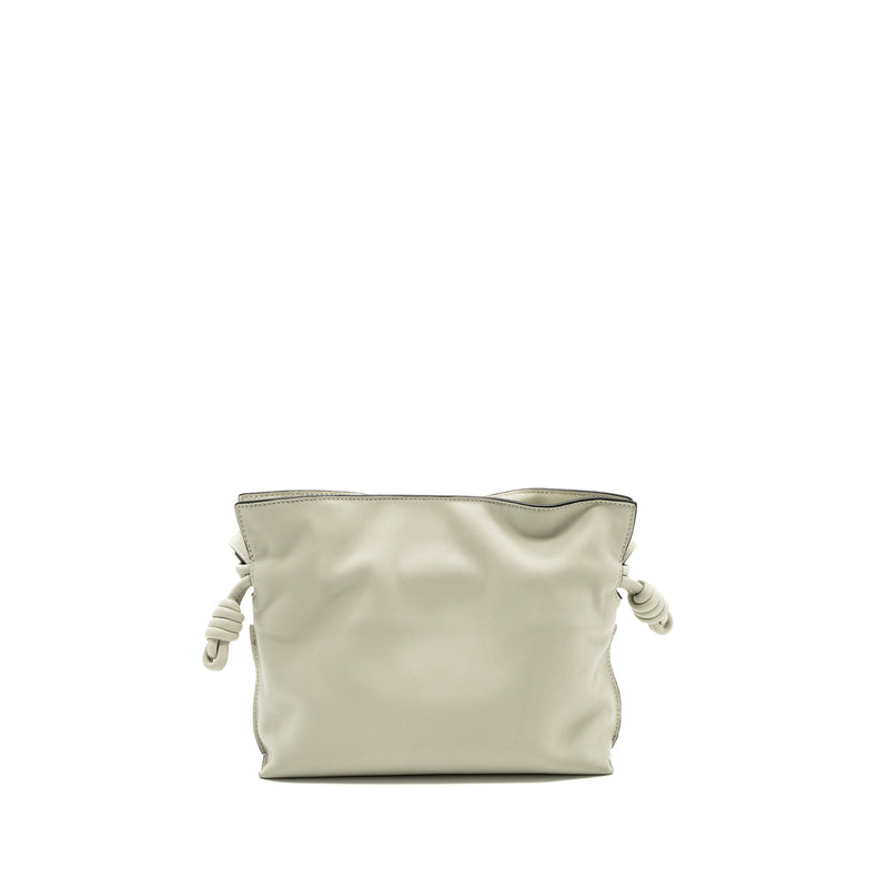 Loewe Flamenco Clutch Mini Nappa Calfskin Light Celadon GHW