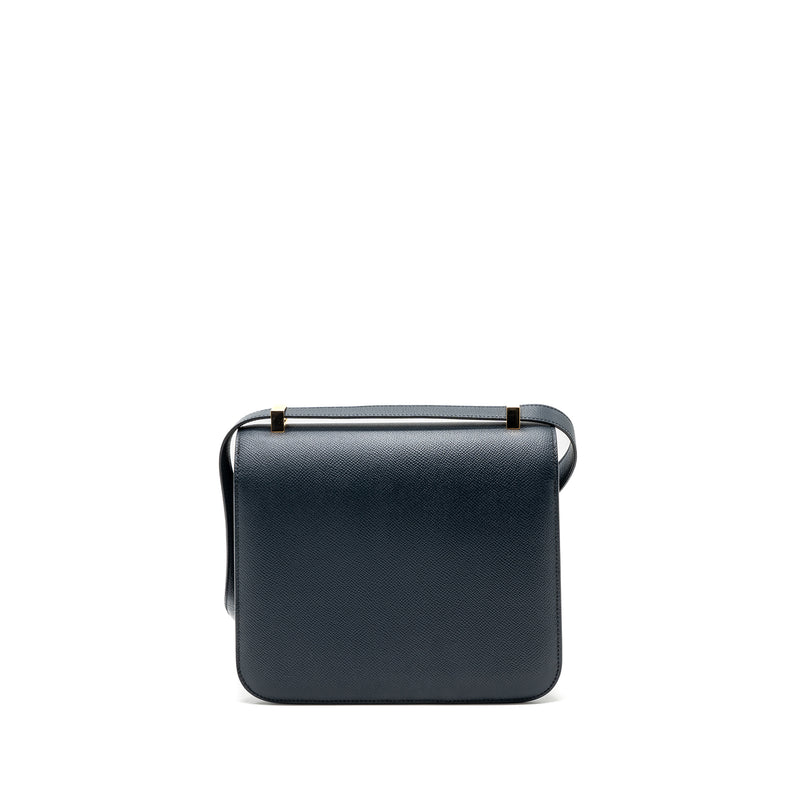 Hermes Constance 24 Epsom Blue Nuit GHW Stamp C