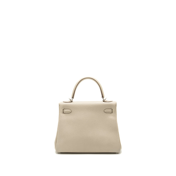 Hermes kelly 25 togo Craie SHW stamp Z