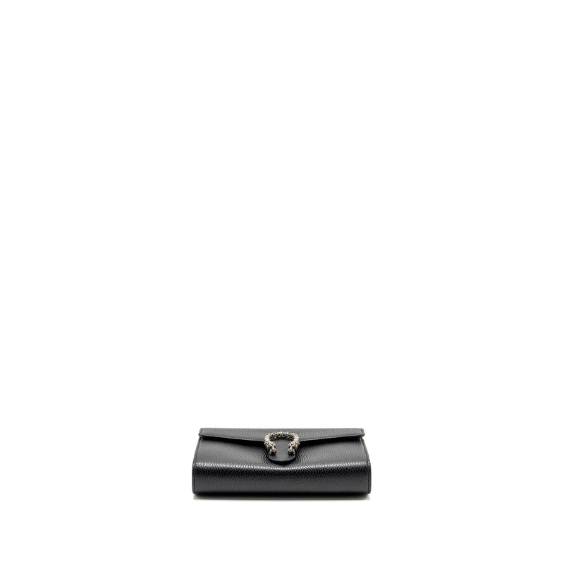 Gucci Dionysus Wallet on Chain Calfskin Black SHW