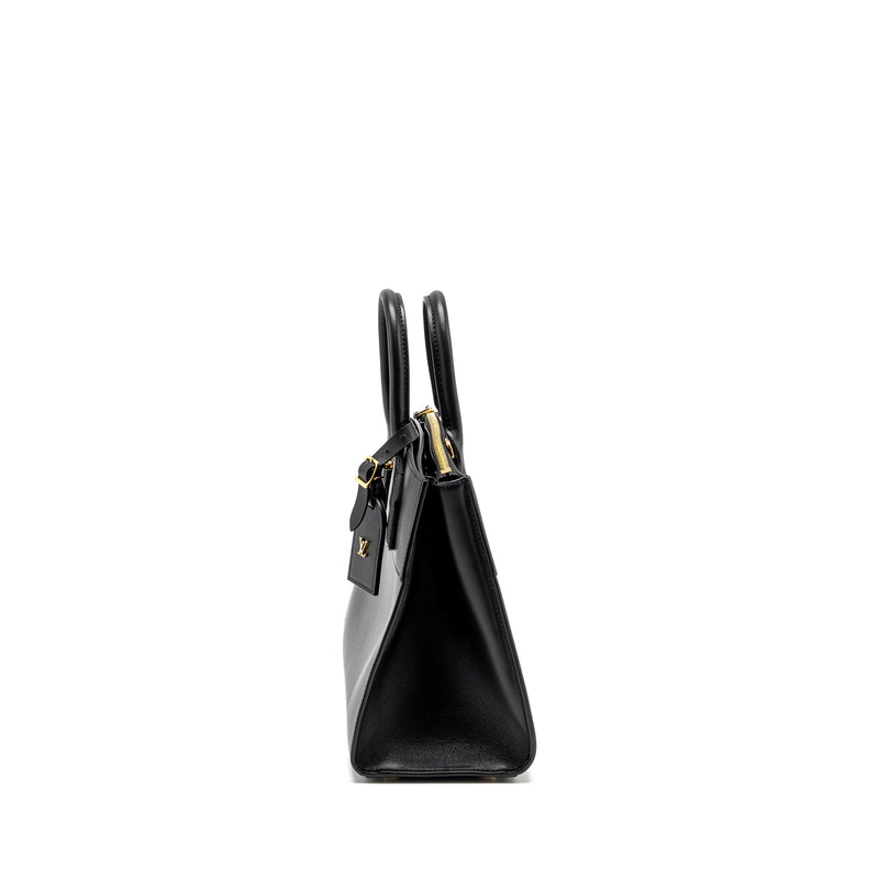 Louis Vuitton City Steamer PM Grained Calfskin Black GHW