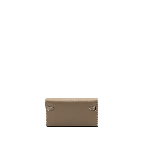 Hermes Kelly To Go Epsom Etoupe SHW Stamp B