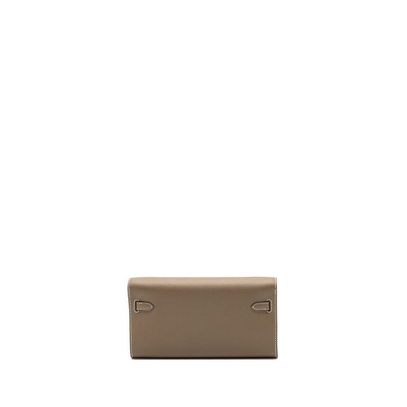 Hermes Kelly To Go Epsom Etoupe SHW Stamp B