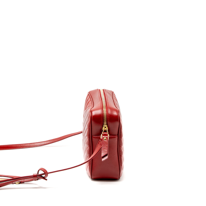 Saint laurent lou on sale camera bag red