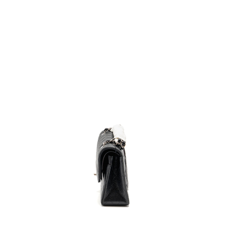 Chanel Small Classic Double Flap Bag Caviar Black SHW