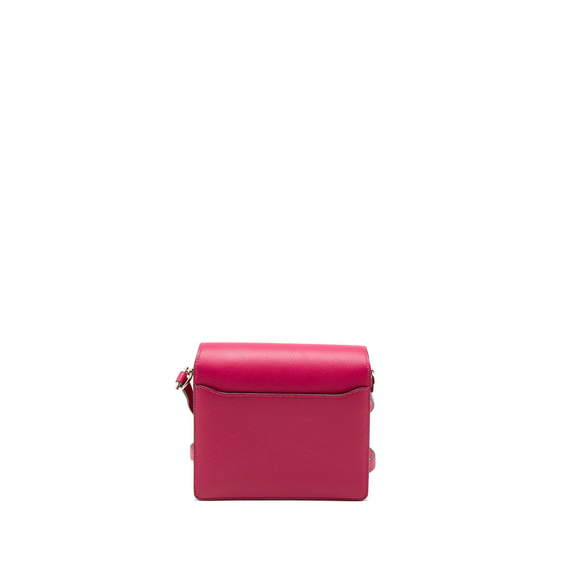 Hermes Mini Roulis Alligator Touch Evercolor Rose Mexico SHW Stamp Z