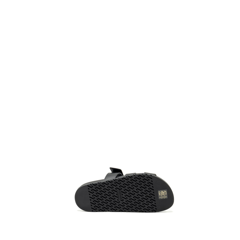 Hermes size 37.5 Chypre sandals black
