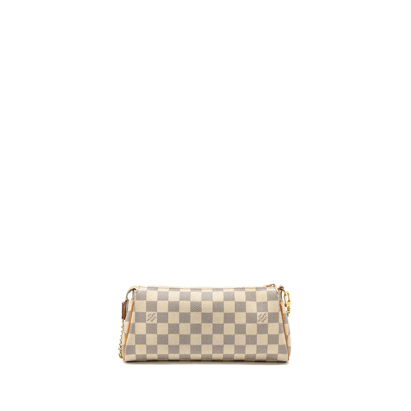 Louis Vuitton Eva Pochette Damier Azur GHW