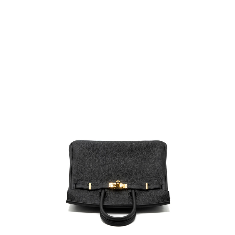 Hermes Birkin 25 Togo Black GHW Stamp Y