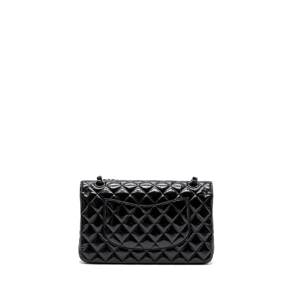 Chanel Medium Classic Double Flap Bag Shiny Calfskin So Black