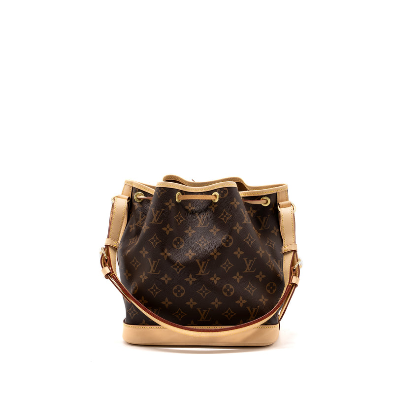 LOUIS VUITTON PETIT NOE MONOGRAM CANVAS GHW (New Version)