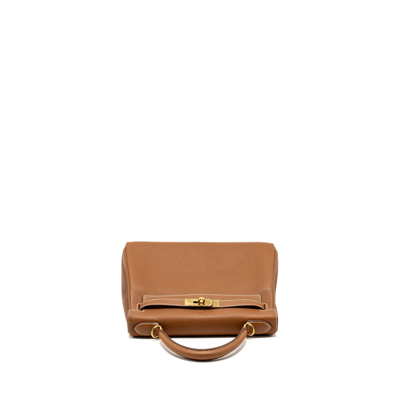 Hermes Kelly 28 Togo Gold GHW Stamp Y