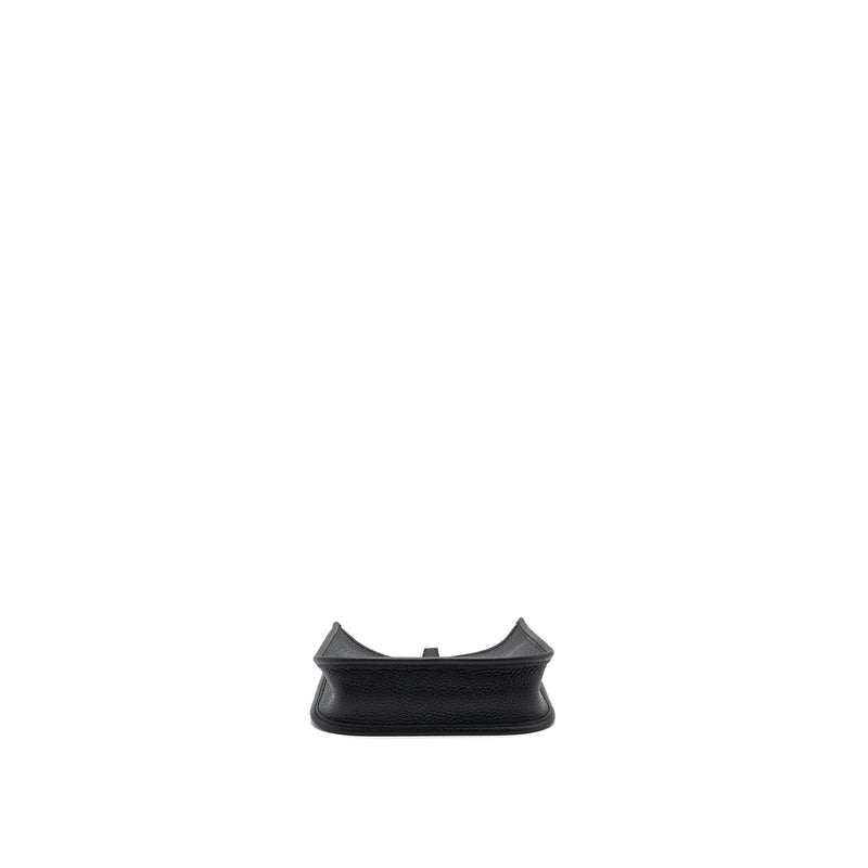 Hermes mini evelyne clemence black SHW stamp U