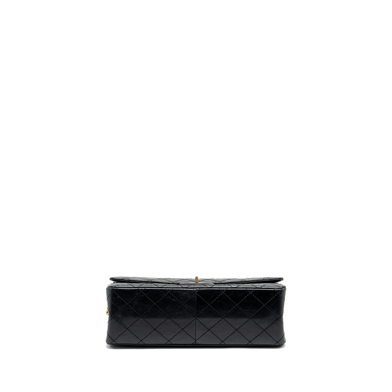 Chanel Large 2.55 Reissue Flap Bag Aged Calfskin Black GHW