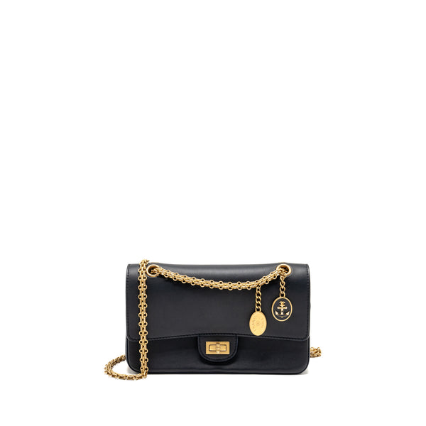 Chanel Detailed Charms Limited Edition 2.55 Reissue Bag Calfskin Dark Navy GHW