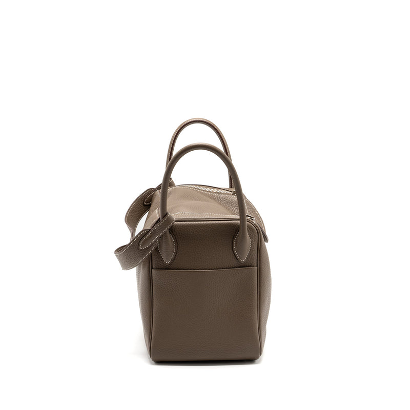 Hermes Lindy 30 Clemence Etoupe SHW Stamp C