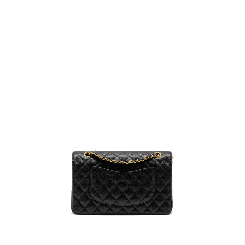 Chanel Medium Classic Double  Flap Bag Caviar Black GHW