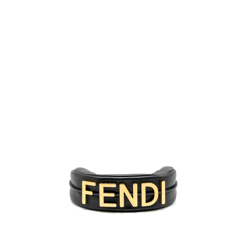 Fendi Small Fendigraphy Bag Calfskin Black GHW