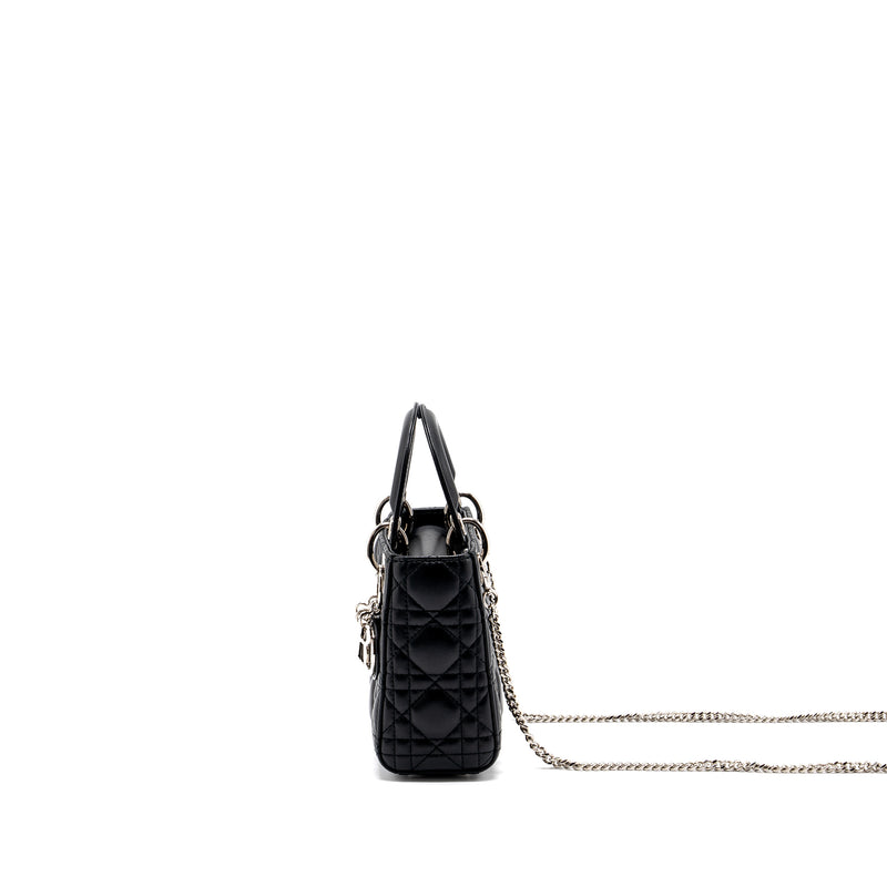 Dior Mini Lady Dior Lambskin Black SHW