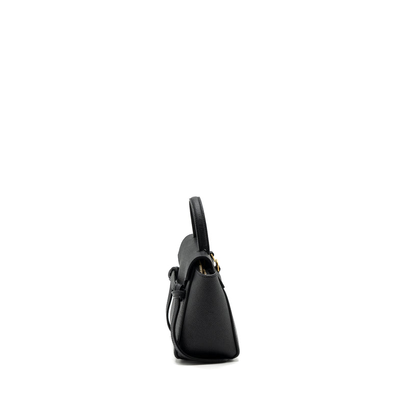 Celine Pico Belt Bag Calfskin Black GHW