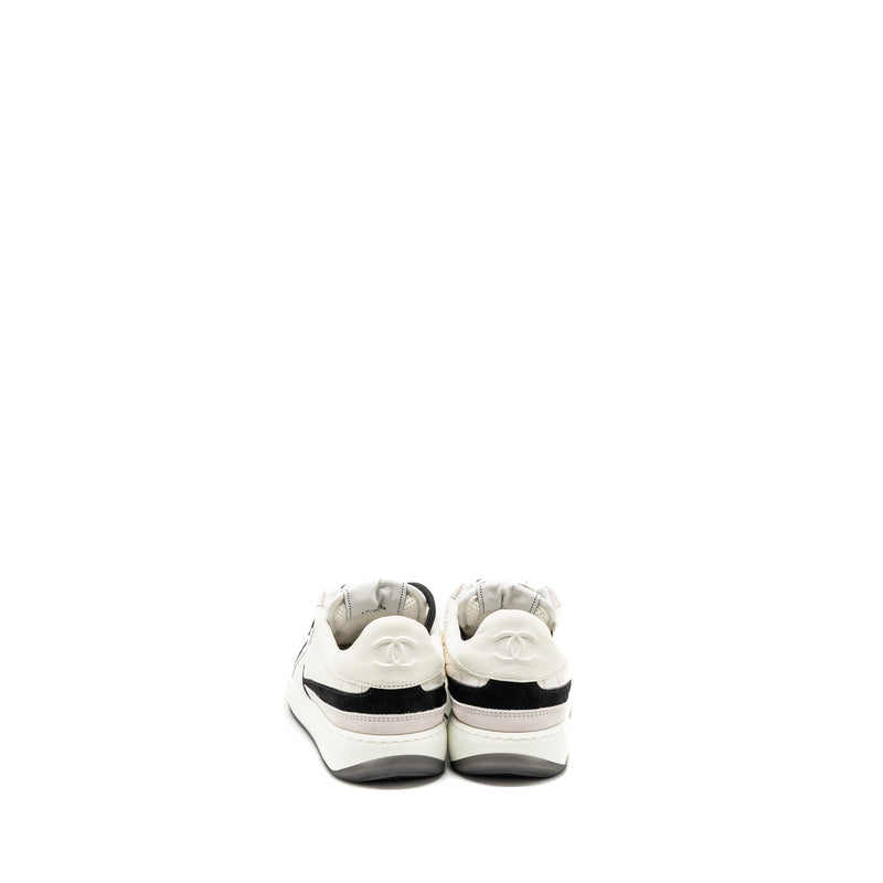 Chanel Size 38 23C sneakers Multicolour black / white / light grey