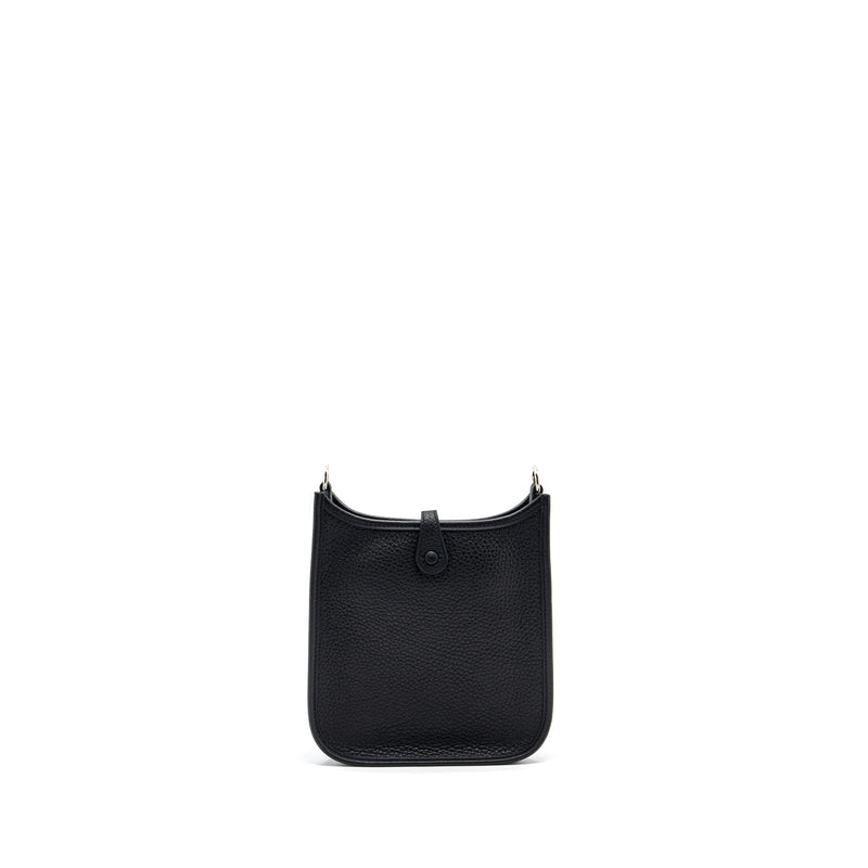 Hermes mini evelyne clemence black SHW stamp U
