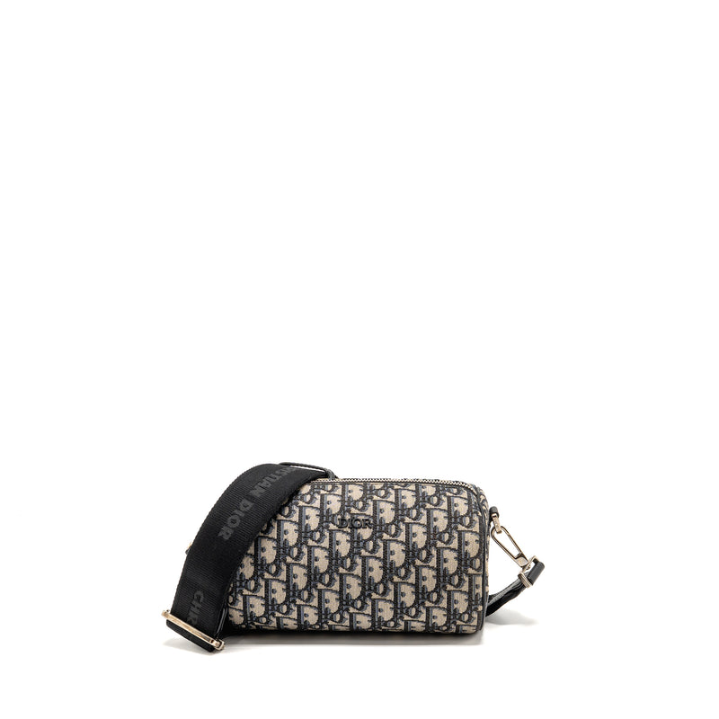 Dior Roller Messenger Bag Oblique Jacquard SHW