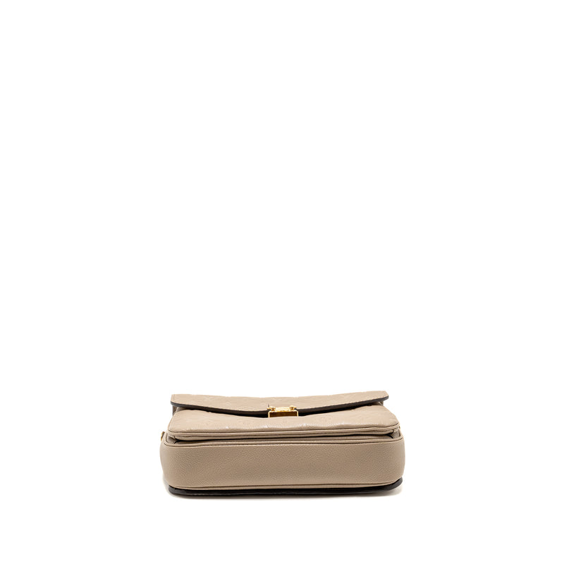 Louis Vuitton Pochette Metis Monogram Empreinte Tourterelle GHW